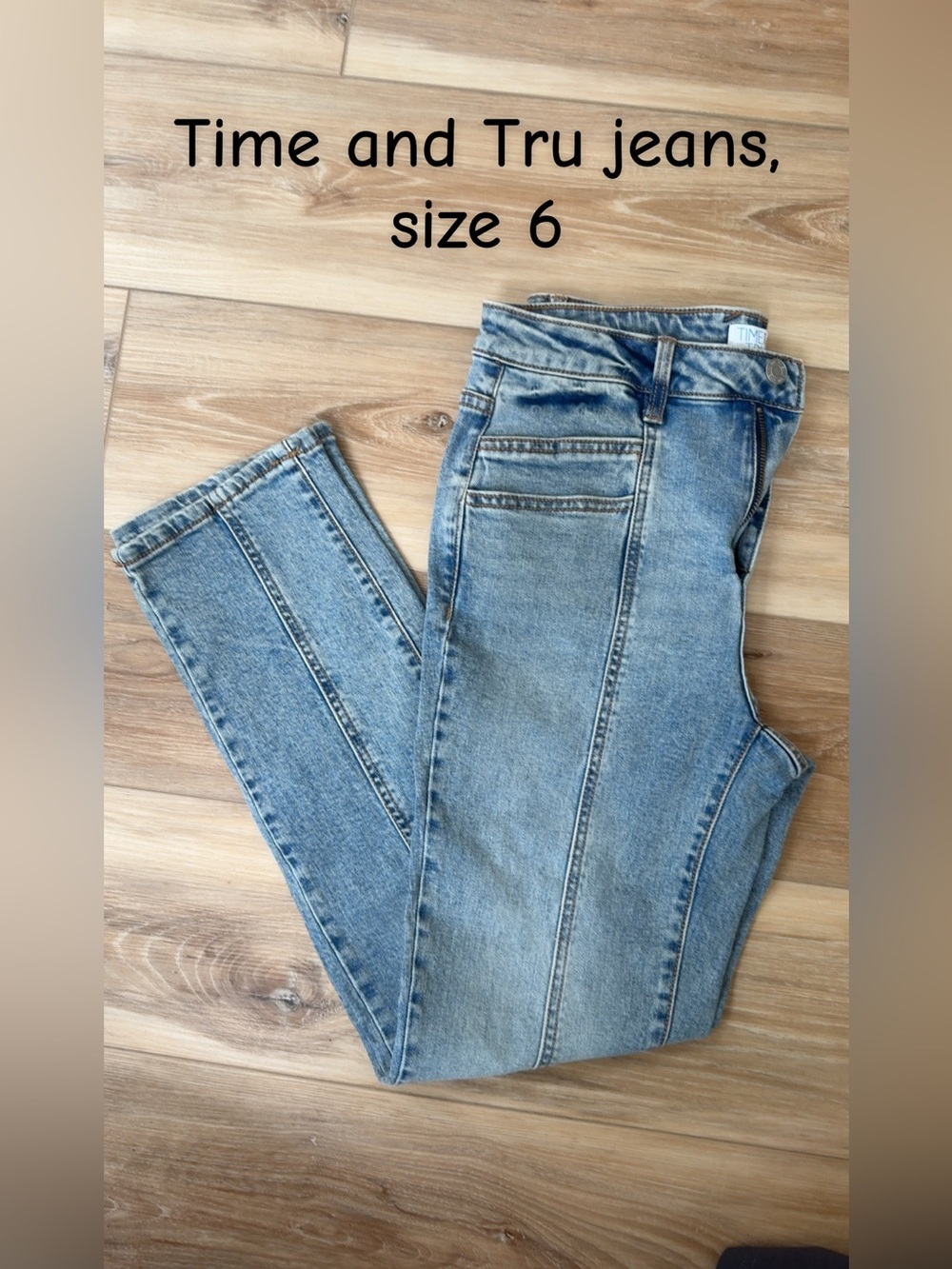 Time and Tru Women's Light Blue Skinny Jeans